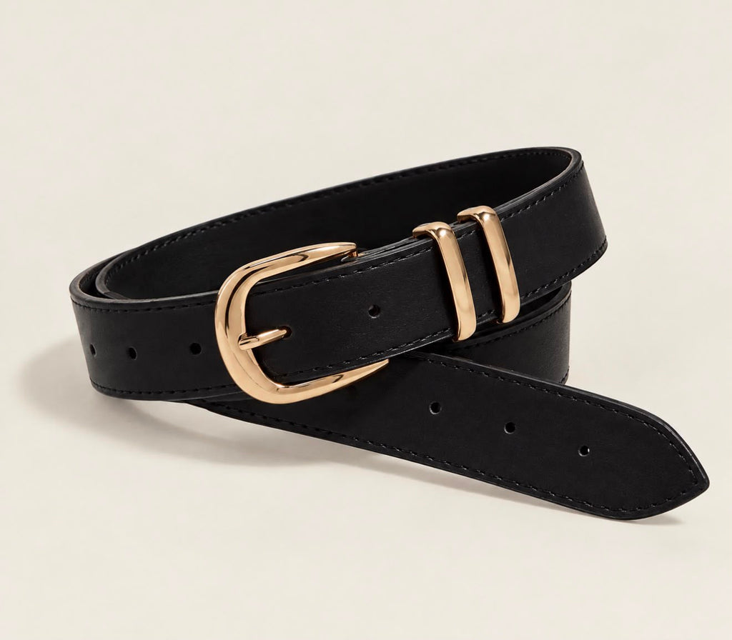 Ceinture Élise – Boucle dorée